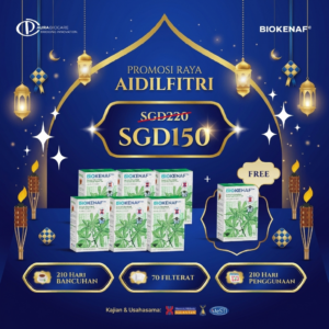 PAKEJ JIMAT 6 + 1 BIOKENAF