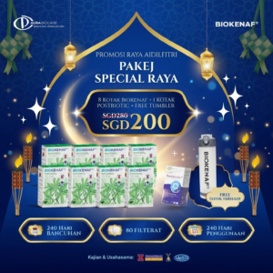 PAKEJ SPECIAL RAMADHAN 8 KOTAK + 1 POSTBIO + 1 TUMBLER