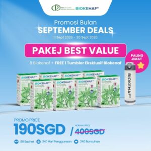 PAKEJ BEST VALUE 8 KOTAK + 1 TUMBLER EKSKLUSIF